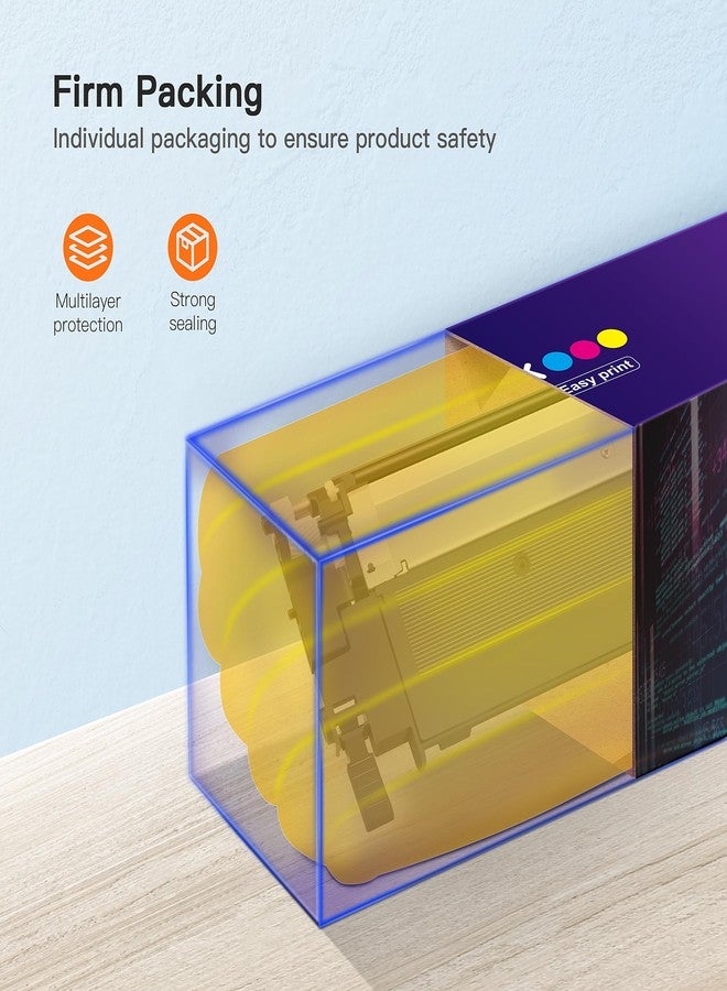 إي-زي إنك خرطوشة حبر بديلة متوافقة من EZ Ink لطابعات سامسونج 404 404S CLT-K404S للاستخدام مع درج طابعة Xpress C430 C430W C480 C480FW Xpress SL-C430W SL-C480FW (أسود، عبوة من قطعتين) - Image 5